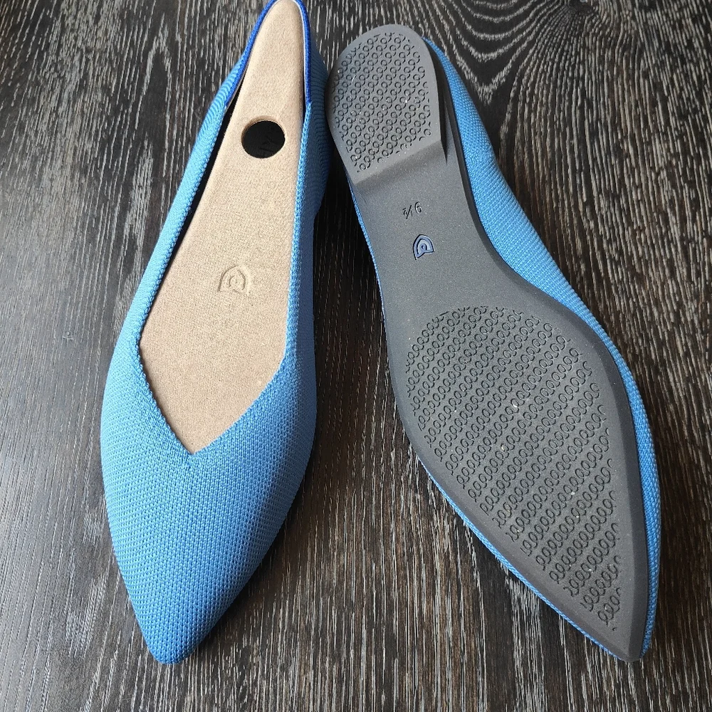 Rothy’s Oasis Blue THE POINT 11 - Picture 2 of 5